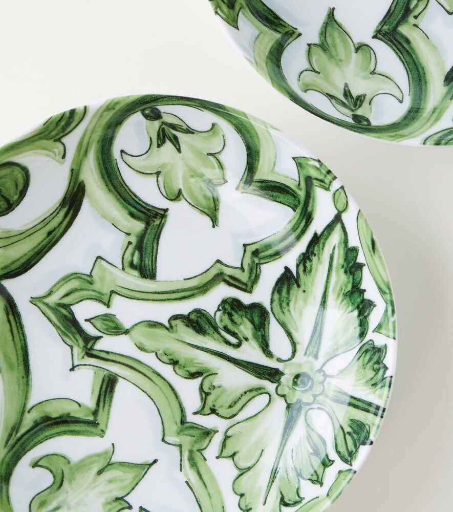 Set Majolica di 2 piatti fondi - Dolce&Gabbana Casa - Modalova