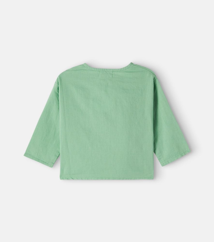 Bebé - camisa con botones Alder de algodón y lino - Cozmo - Modalova