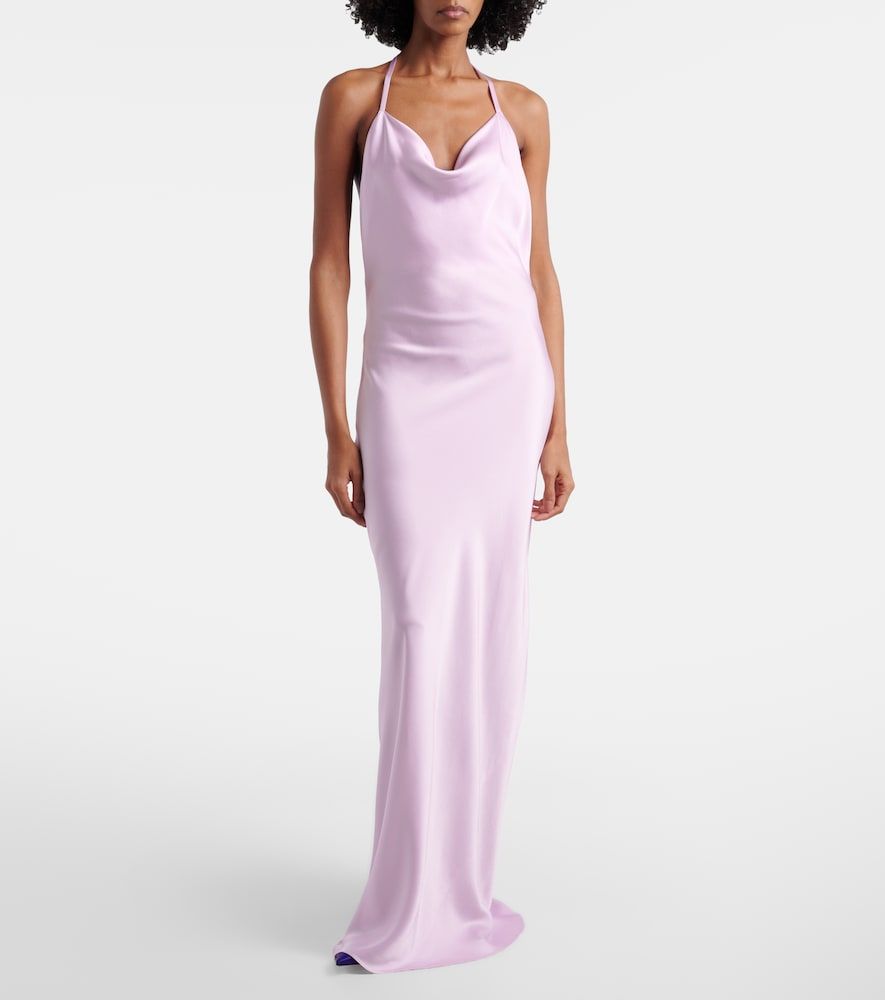 Abito sottoveste Envers in raso - Stella McCartney - Modalova