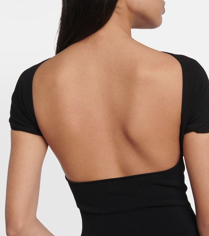 Top in maglia a coste con cut-out - Toteme - Modalova