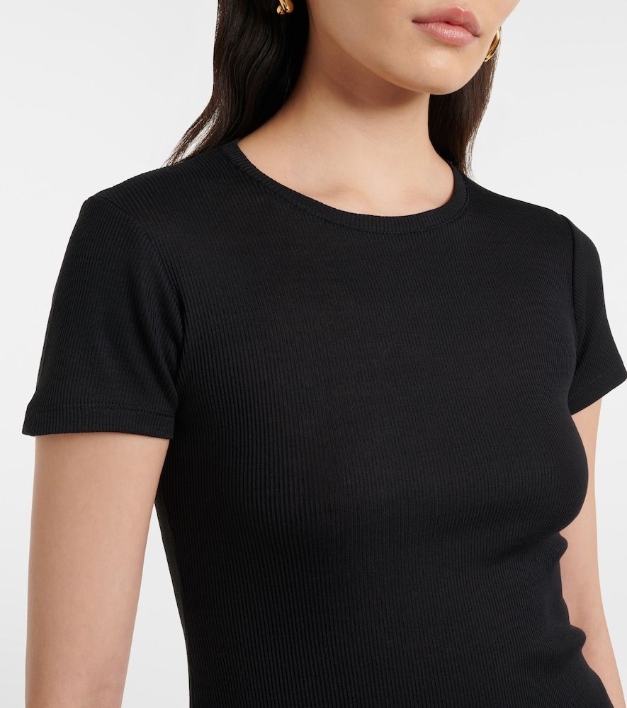 Camiseta acanalada de algodón - Aya Muse - Modalova