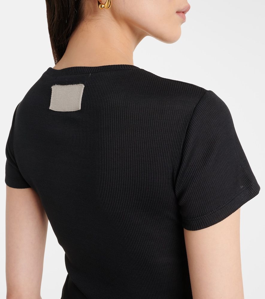 Camiseta acanalada de algodón - Aya Muse - Modalova