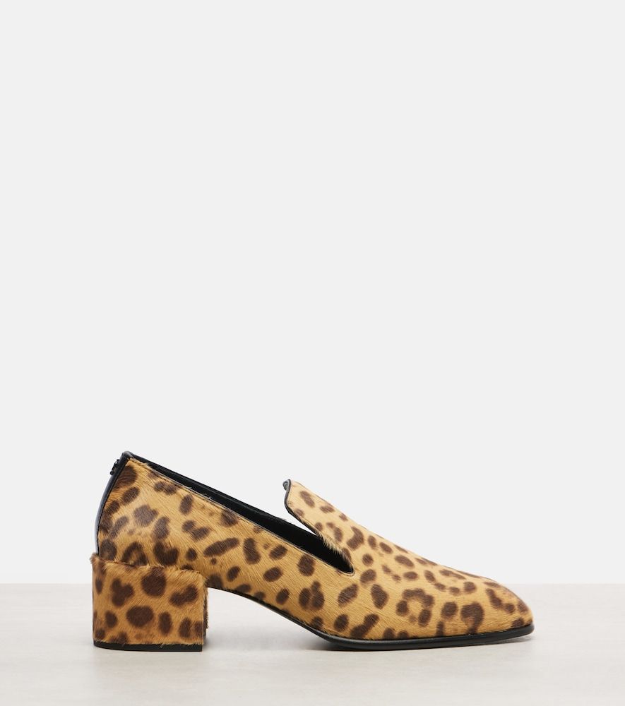Eliot Slipper 45 leopard-print calf hair pumps - Jimmy Choo - Modalova