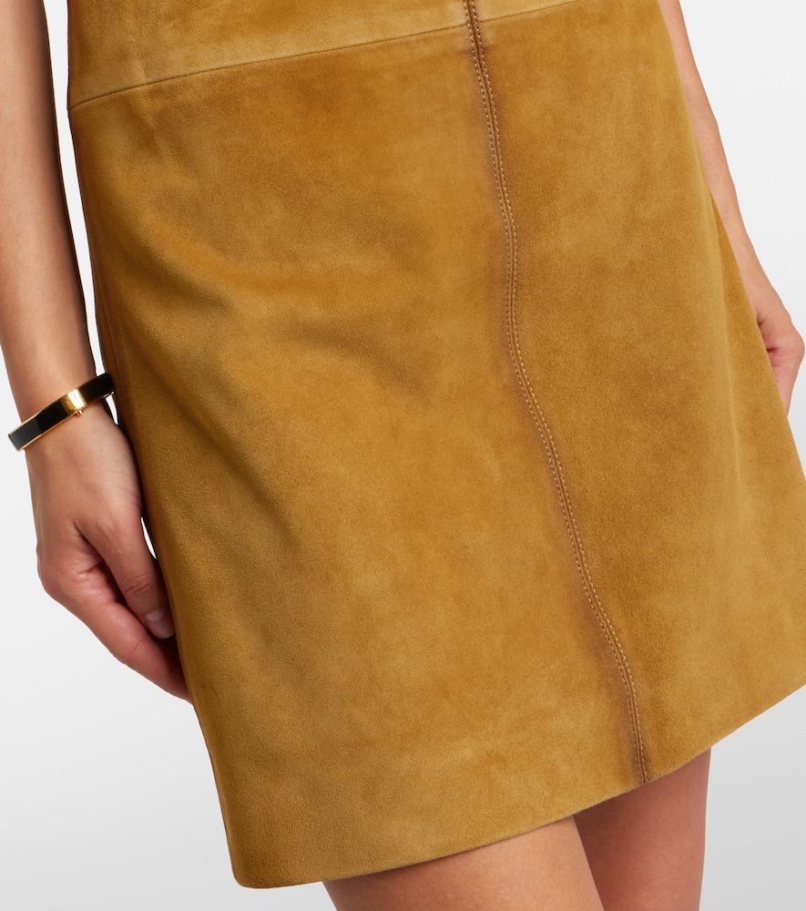 Vestido corto de ante - Dorothee Schumacher - Modalova