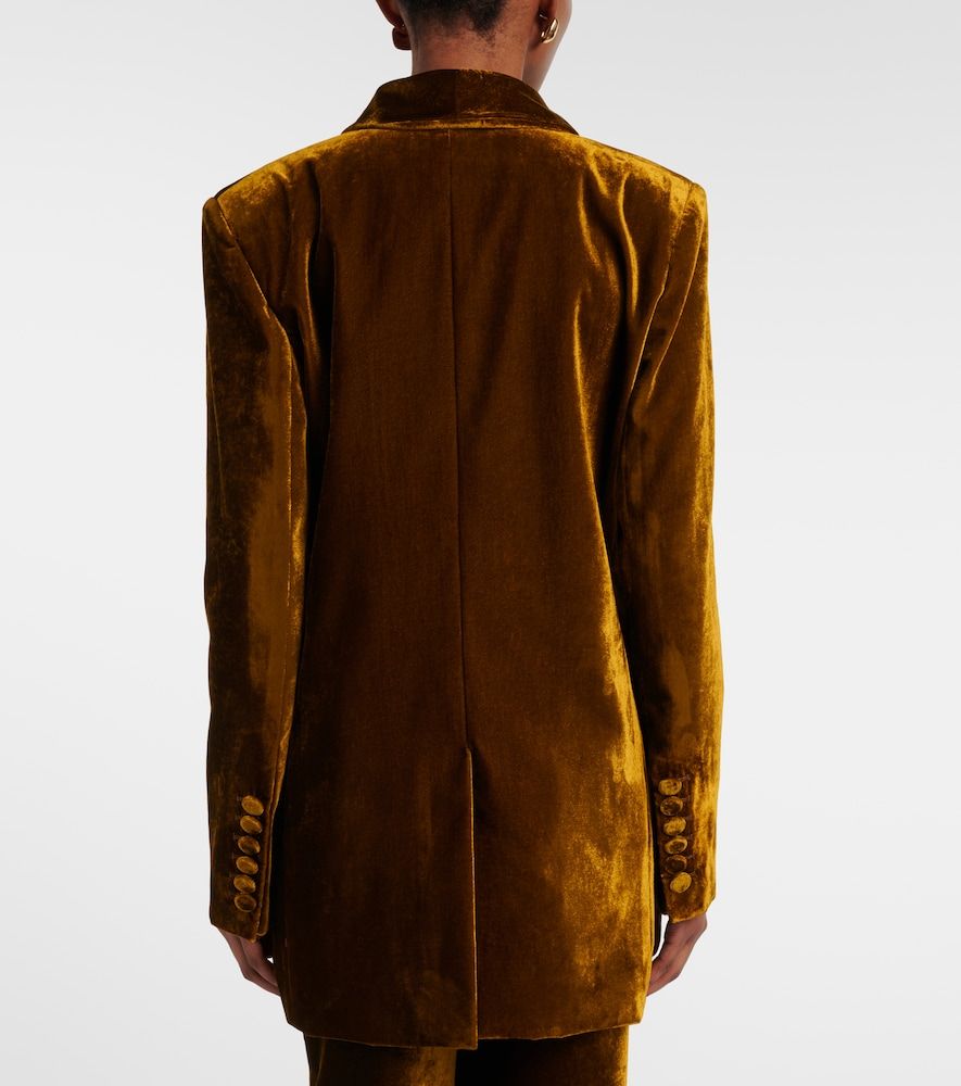 Double-breasted velvet blazer - Nina Ricci - Modalova