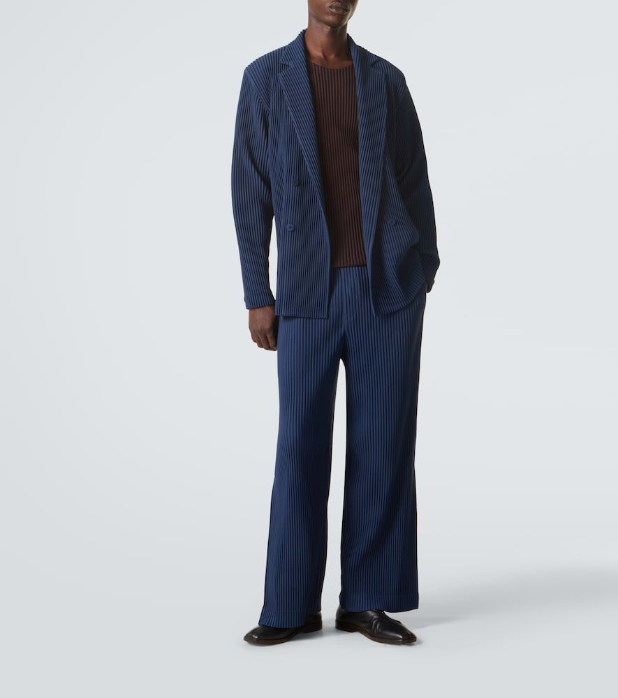 Tailored Pleats 1 double-breasted blazer - Homme Plisse Issey Miyake - Modalova
