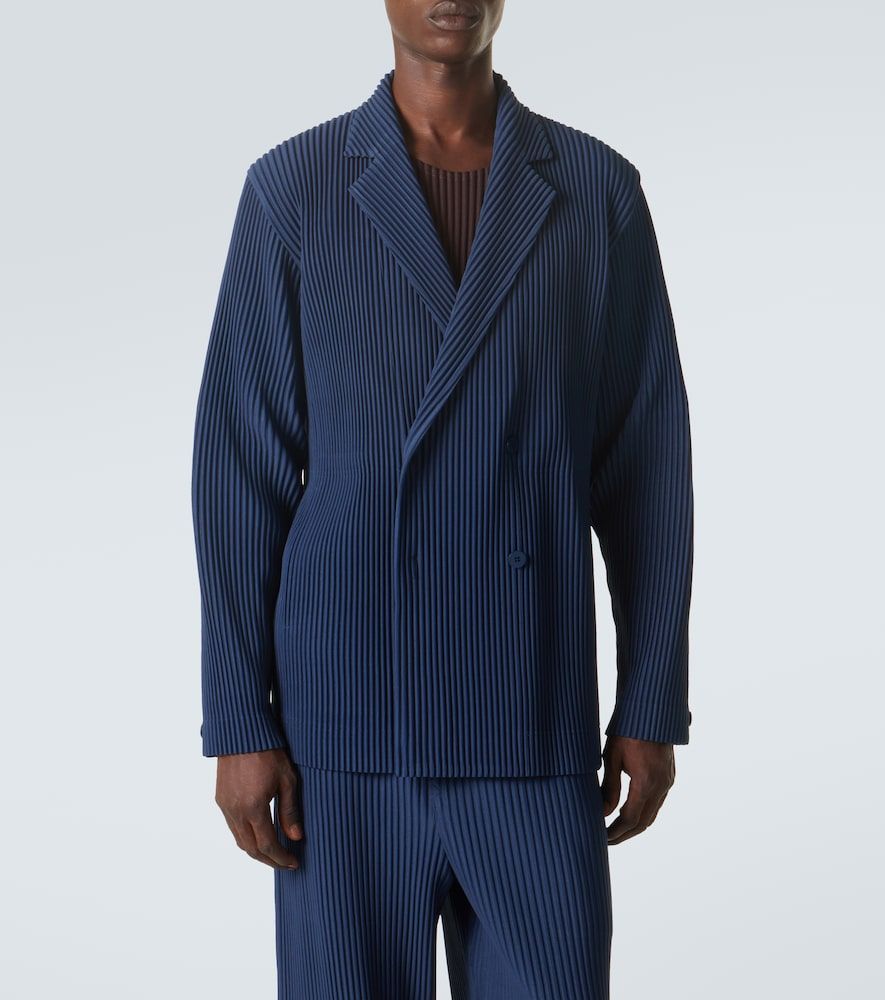 Tailored Pleats 1 double-breasted blazer - Homme Plisse Issey Miyake - Modalova