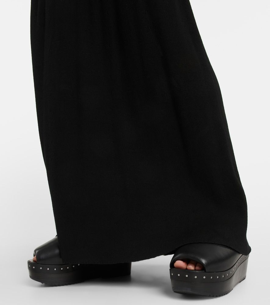 Padded leather platform sandals - Rick Owens - Modalova