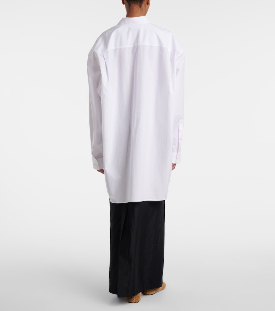 Camisa oversized Victoria en popelín de algodón - The Row - Modalova