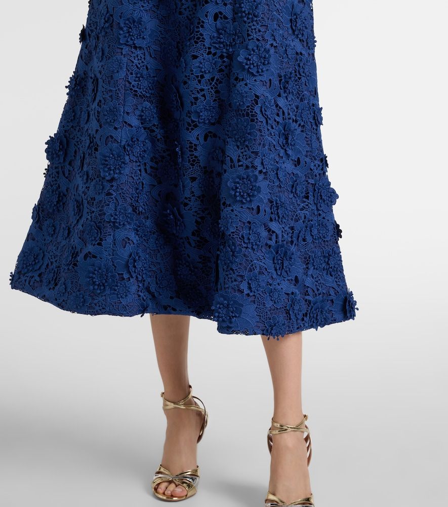 Leo Lin Odette lace midi dress - Leo Lin - Modalova
