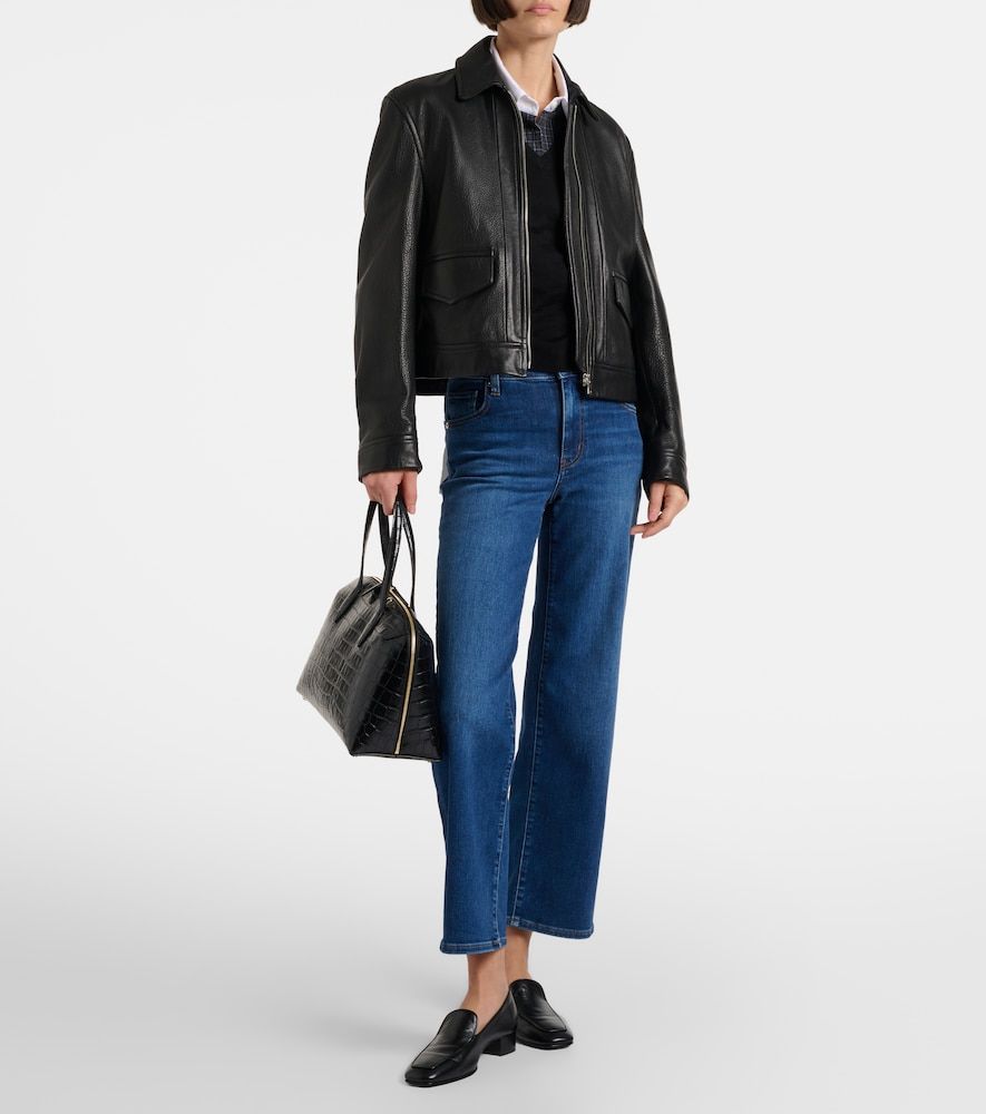 Jeans regular cropped Mellow a vita media - Frame - Modalova