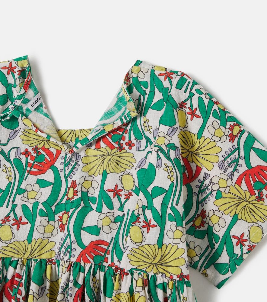 Vestido Colour Herbalist de algodón floral - Bobo Choses - Modalova