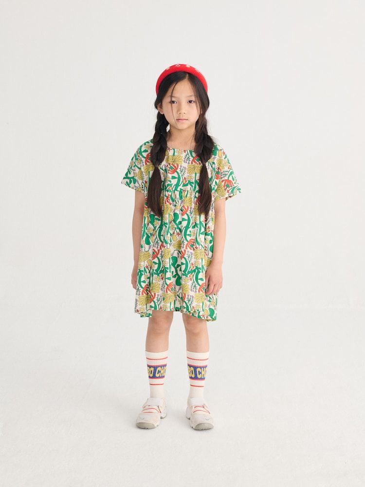 Vestido Colour Herbalist de algodón floral - Bobo Choses - Modalova