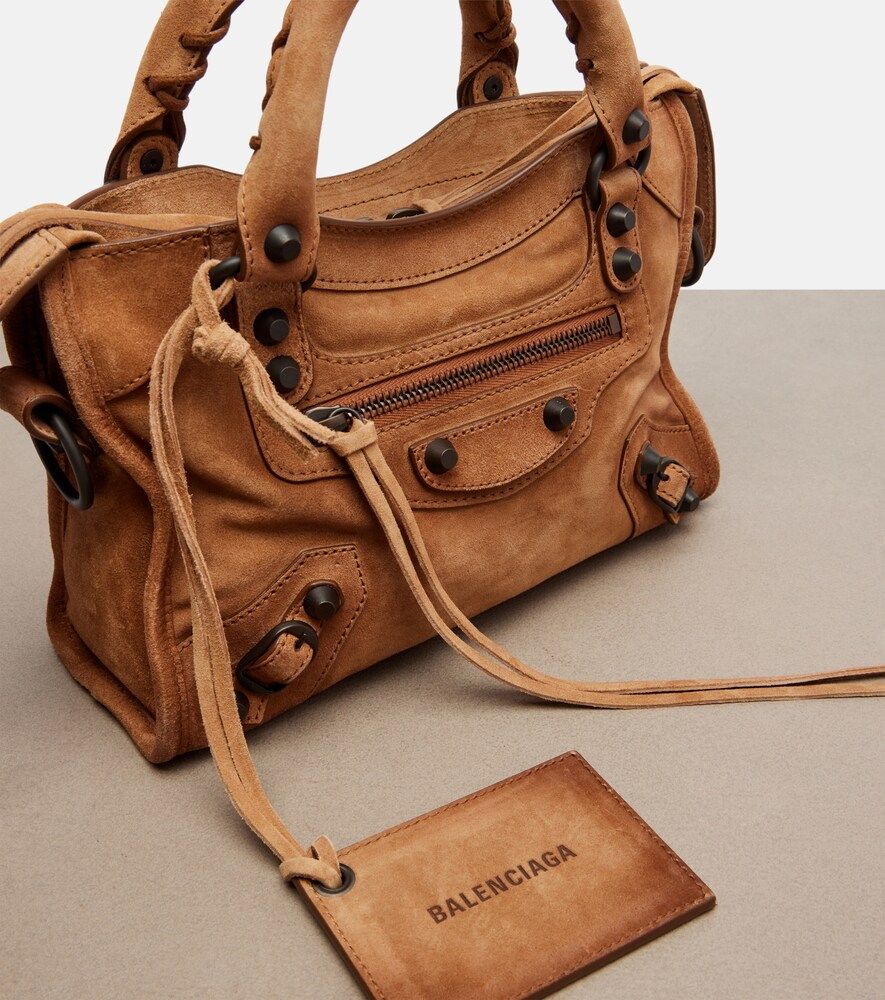 Borsa a mano Le City Mini in suede - Balenciaga - Modalova