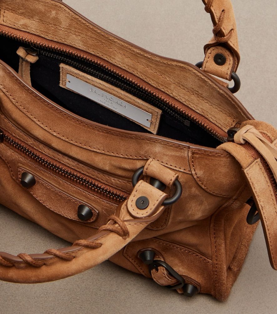 Borsa a mano Le City Mini in suede - Balenciaga - Modalova