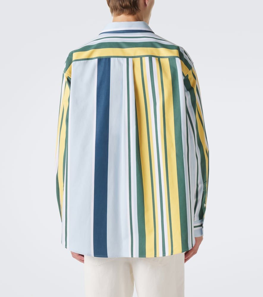 Double L striped cotton twill shirt - Loewe - Modalova