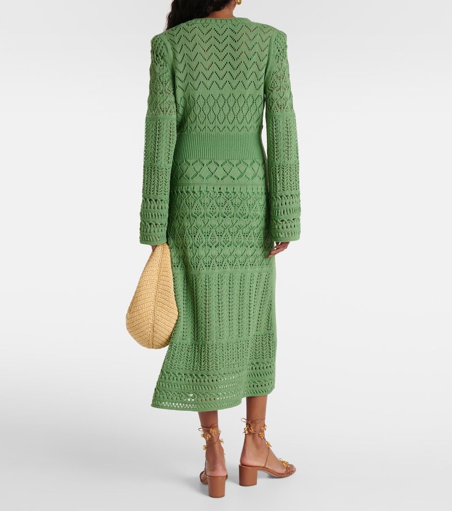 Vestido midi calado Seductive de encaje - Dorothee Schumacher - Modalova