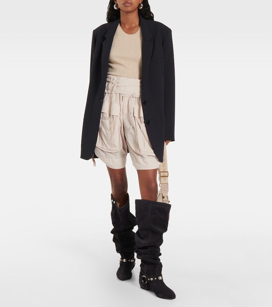 Stivali over-the-knee Selize in suede - Isabel Marant - Modalova