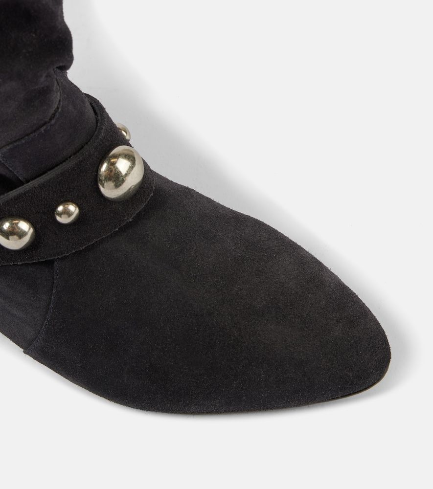 Stivali over-the-knee Selize in suede - Isabel Marant - Modalova