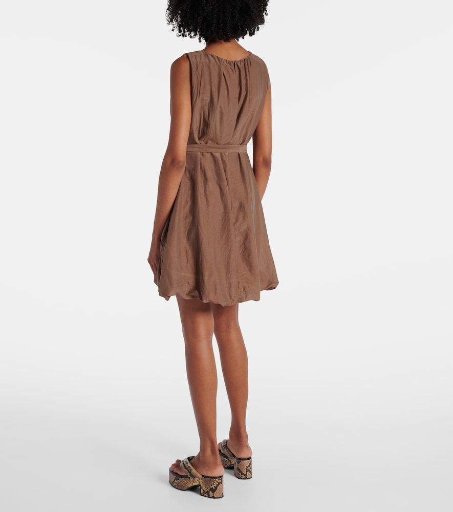Vestido corto Margot de algodón y seda - Velvet - Modalova