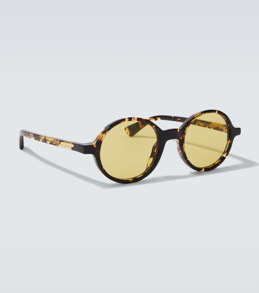 Runde Sonnenbrille Slim Ribbon - Bottega Veneta - Modalova