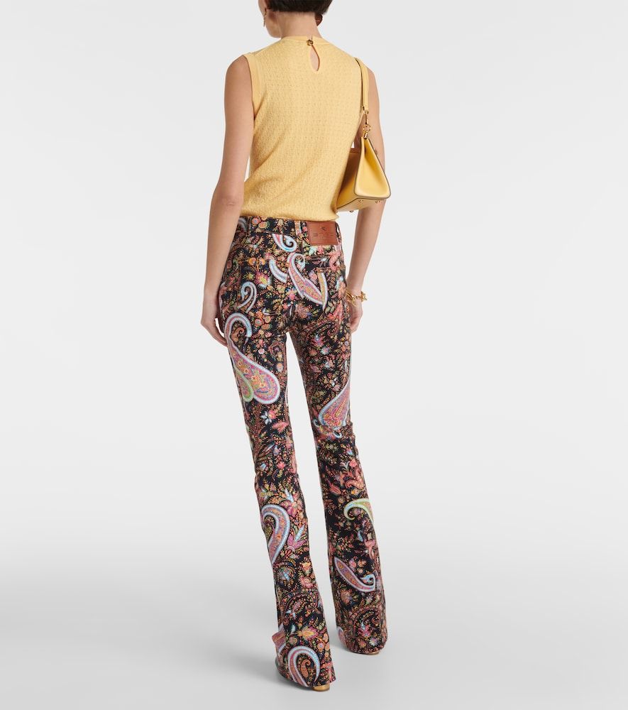 Etro Paisley high-rise flared jeans - Etro - Modalova