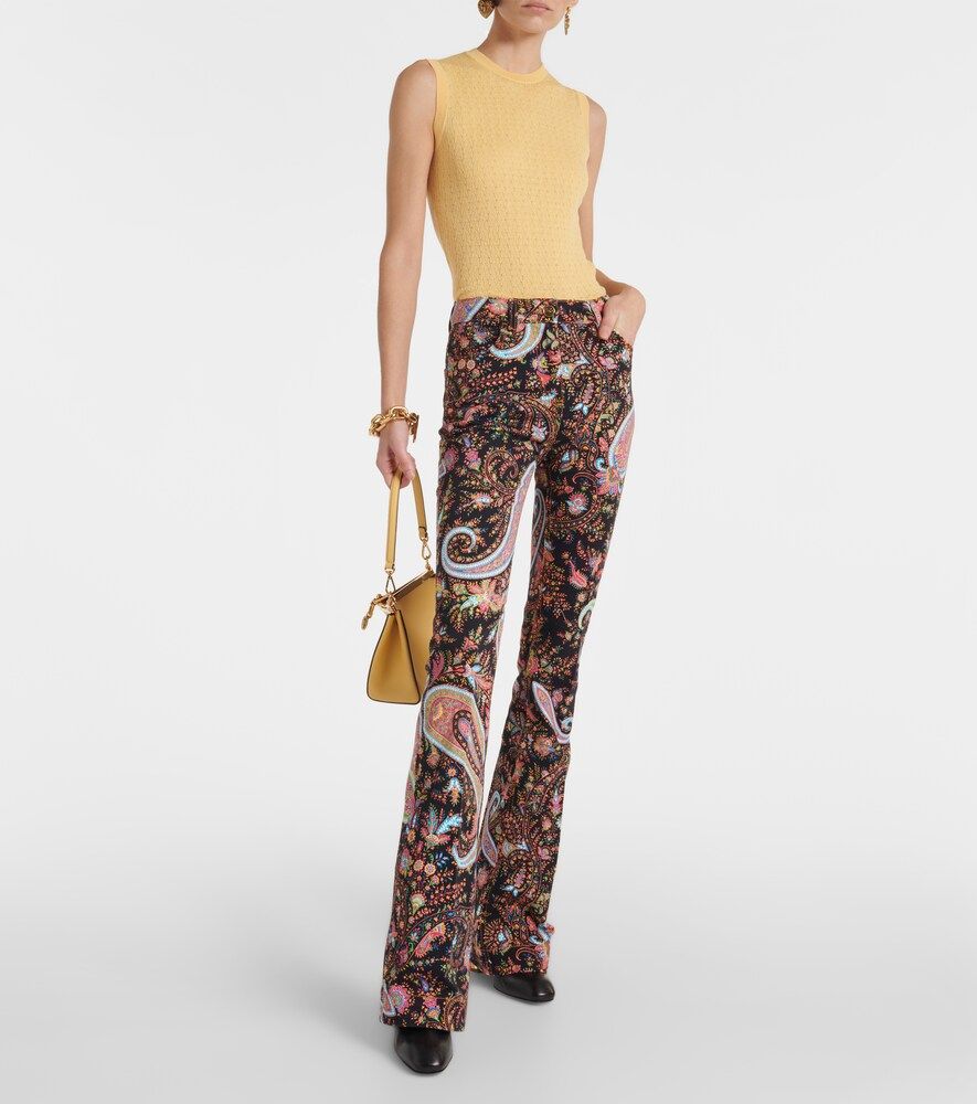 Etro Paisley high-rise flared jeans - Etro - Modalova