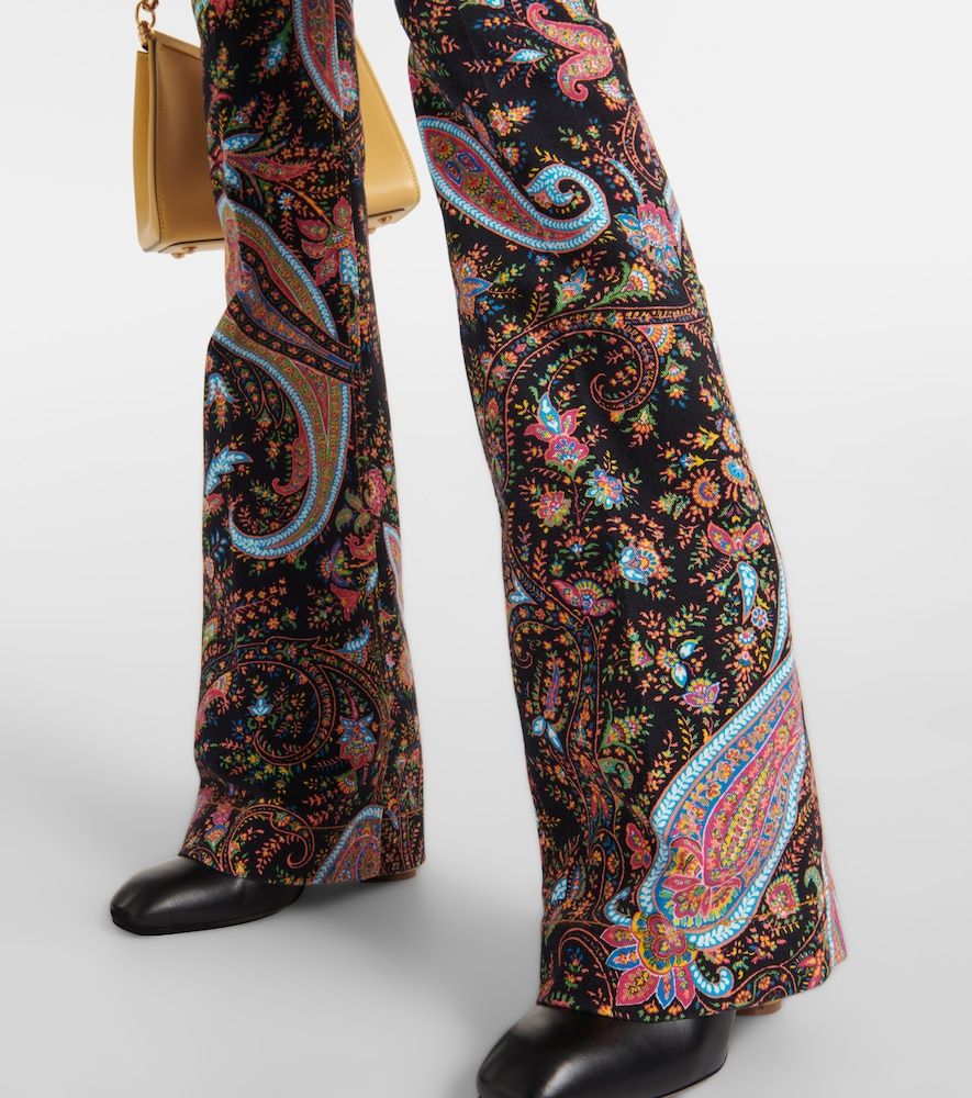 Etro Paisley high-rise flared jeans - Etro - Modalova