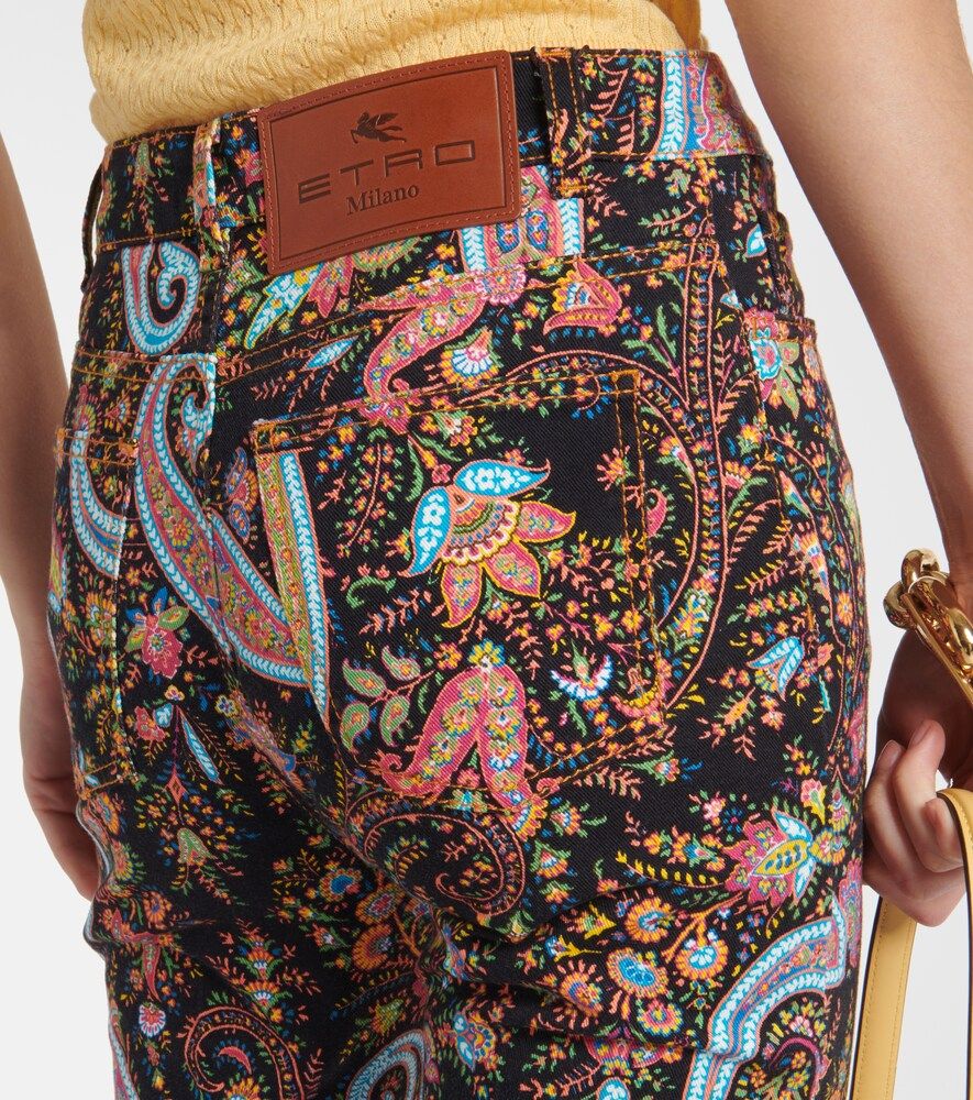 Etro Paisley high-rise flared jeans - Etro - Modalova