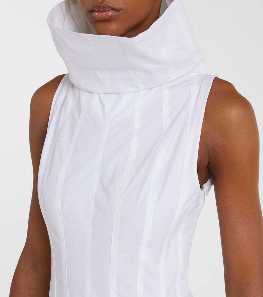 Vestido midi Triana de popelín de algodón - Jacquemus - Modalova