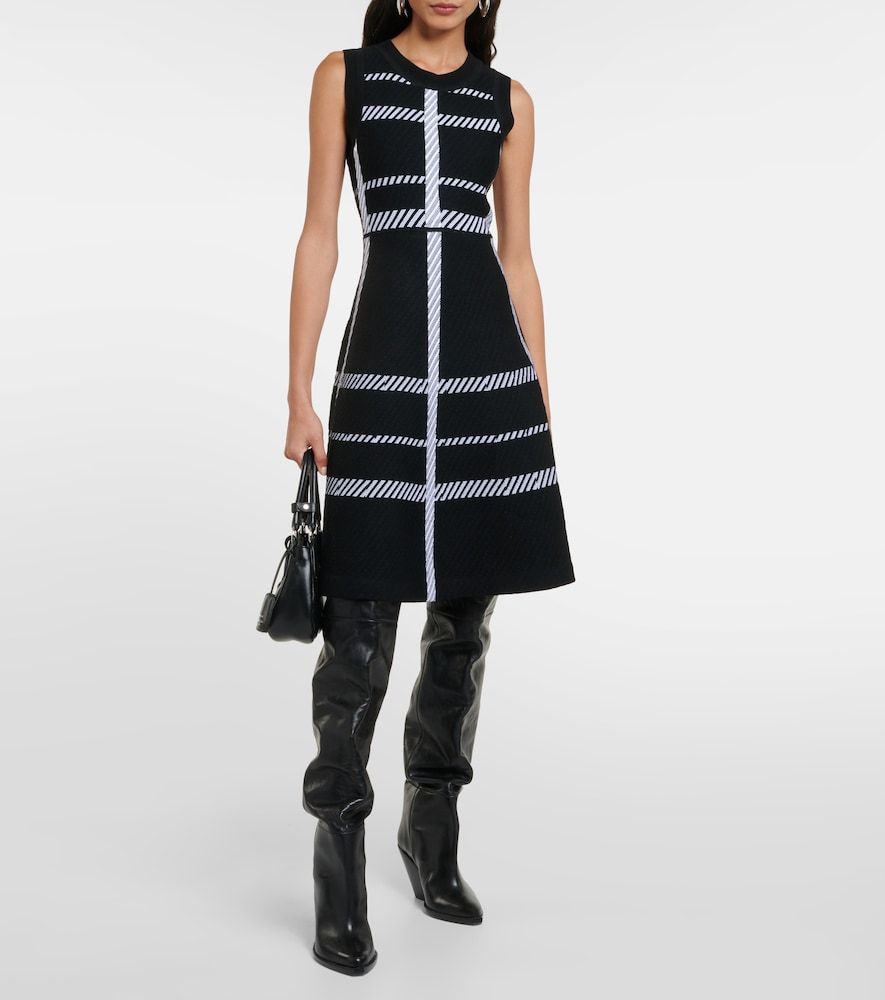Vestido midi a cuadros - Dorothee Schumacher - Modalova