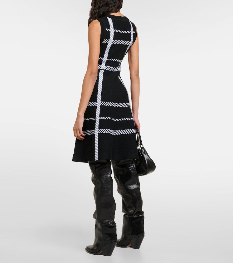 Vestido midi a cuadros - Dorothee Schumacher - Modalova