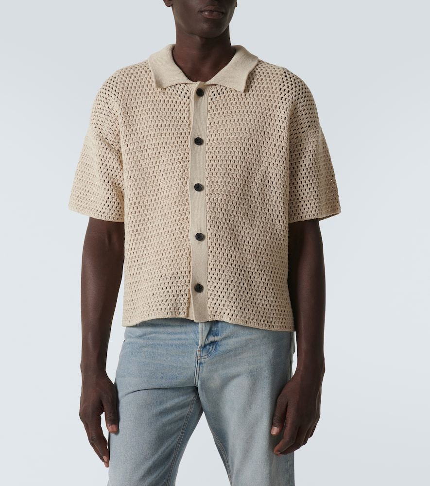 Frame Cardigan in cotone traforato - Frame - Modalova