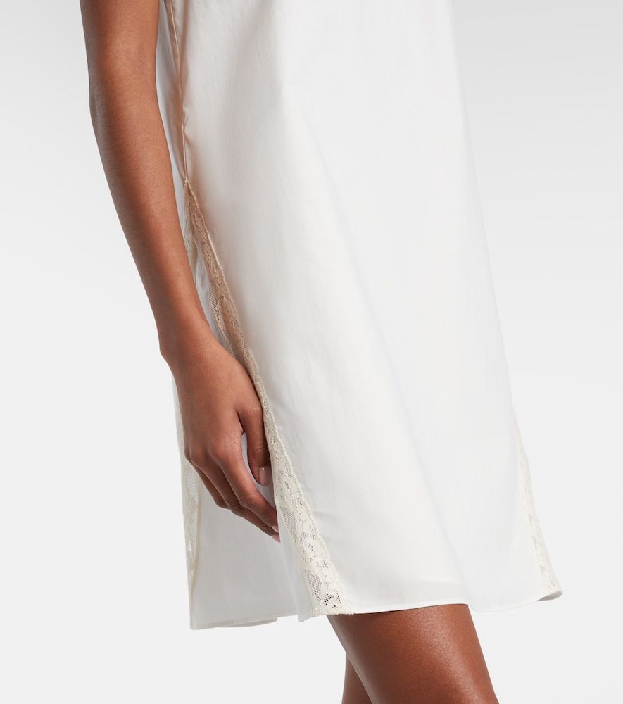 Vestido corto Alma de algodón con encaje - Posse - Modalova