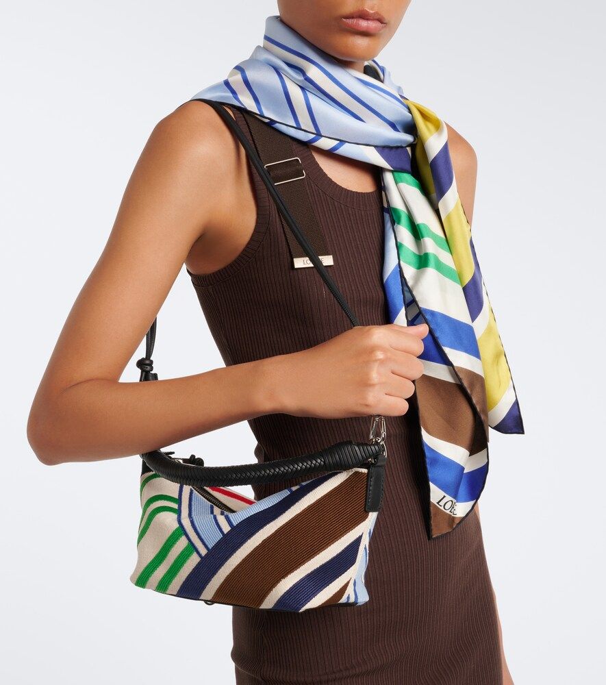 Bolso Cala Small bordado a rayas - Loewe - Modalova