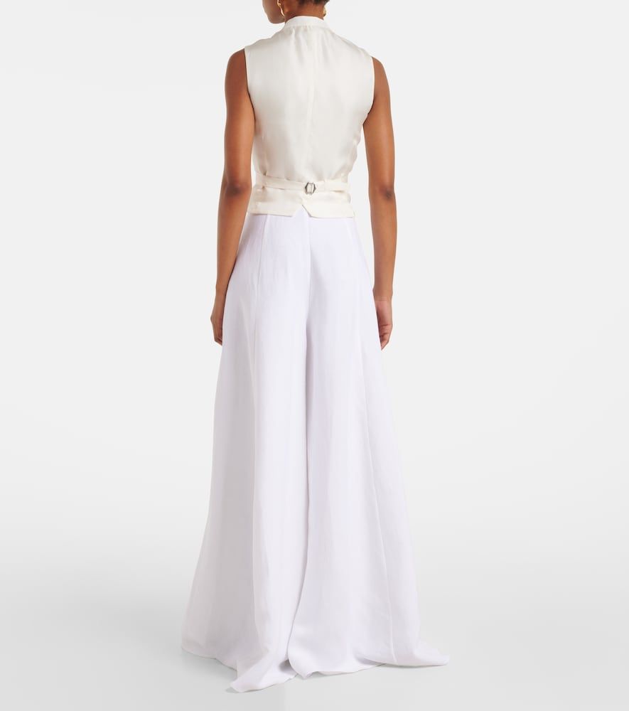 Weste Jaiden aus Leinen - Ralph Lauren Collection - Modalova