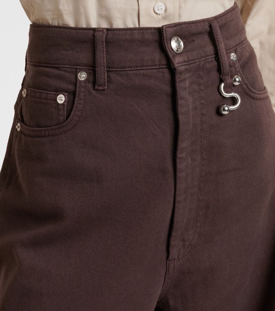 Mid-Rise Wide-Leg Jeans Siamese - Sportmax - Modalova