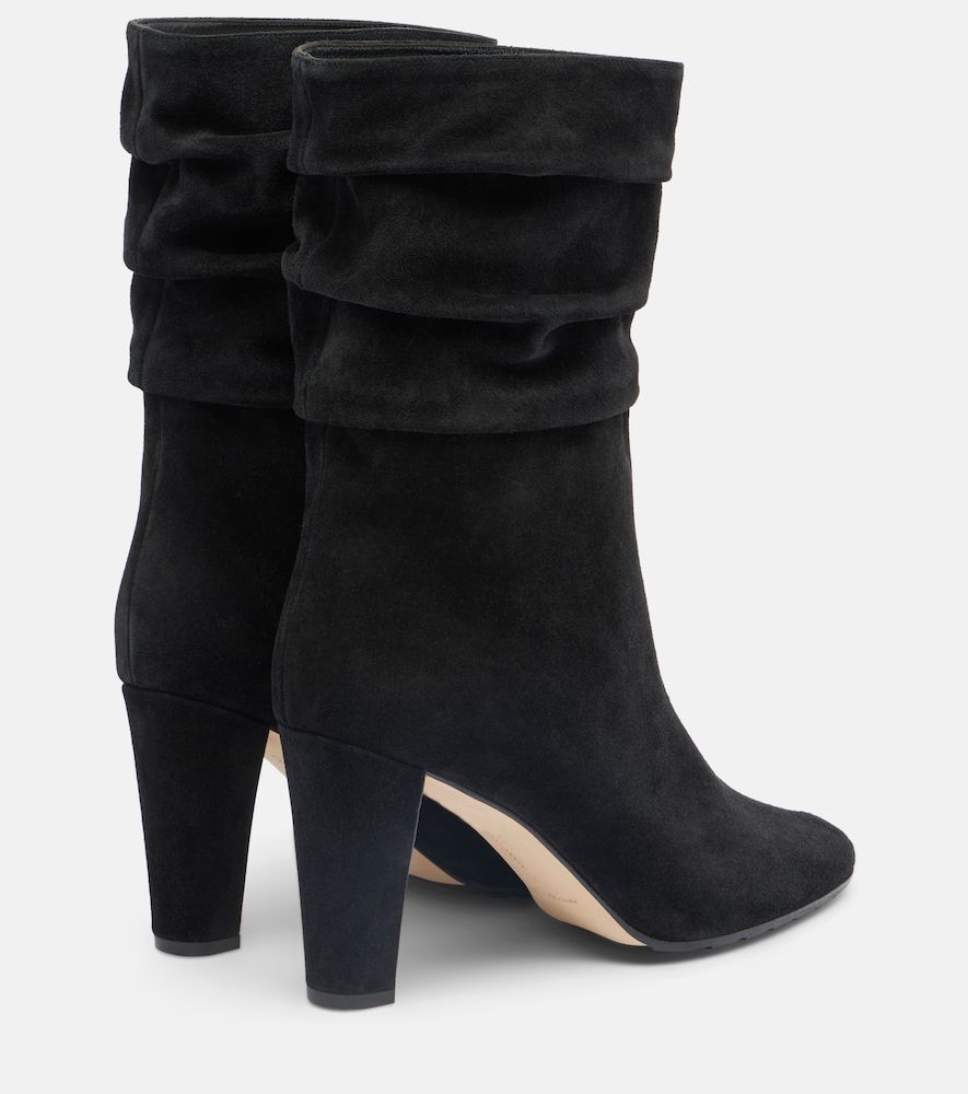 Stiefel Calasso aus Veloursleder - Manolo Blahnik - Modalova