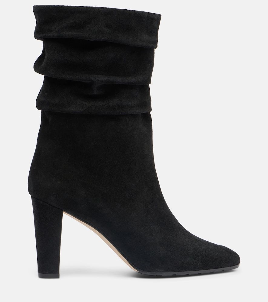 Stiefel Calasso aus Veloursleder - Manolo Blahnik - Modalova