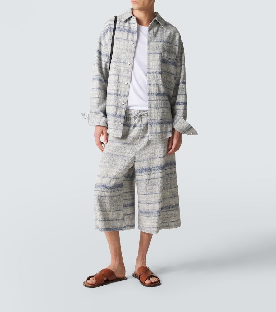 Paula's Ibiza – Bermuda in denim jacquard - Loewe - Modalova