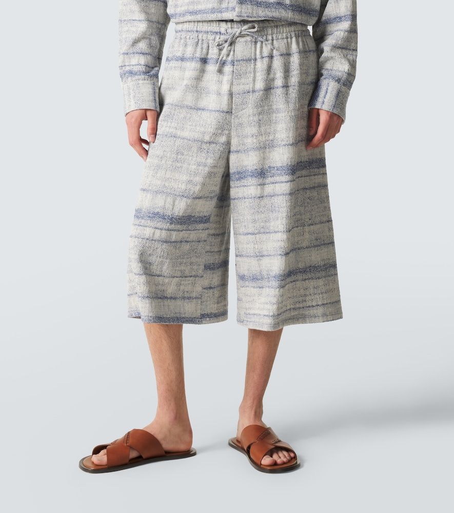 Paula's Ibiza – Bermuda in denim jacquard - Loewe - Modalova