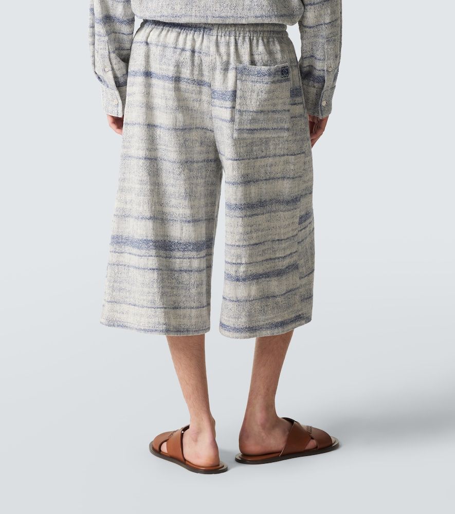 Paula's Ibiza – Bermuda in denim jacquard - Loewe - Modalova