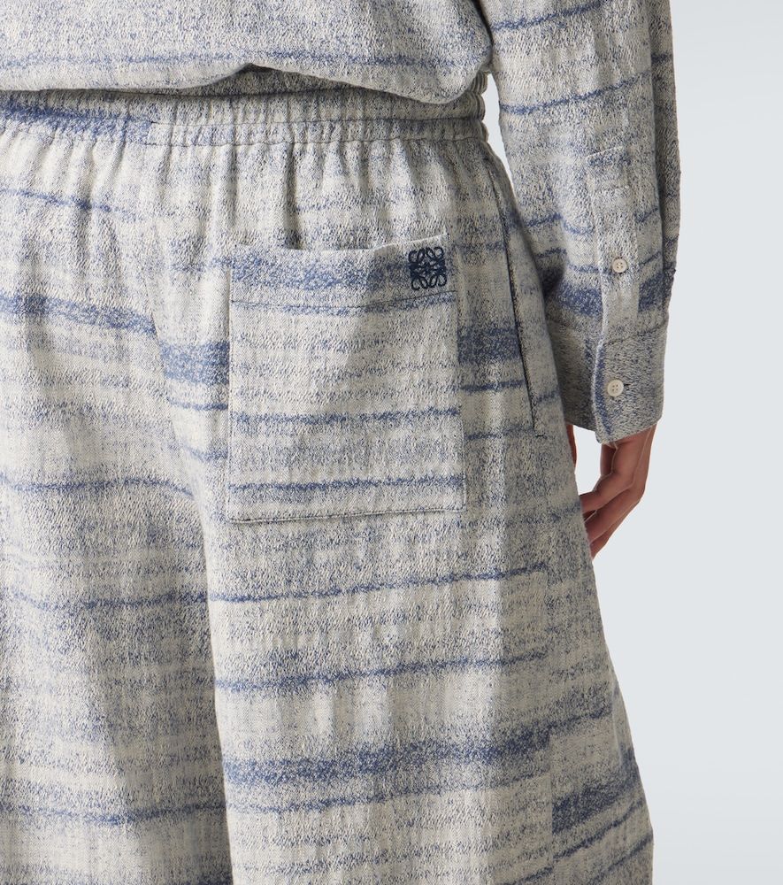 Paula's Ibiza – Bermuda in denim jacquard - Loewe - Modalova