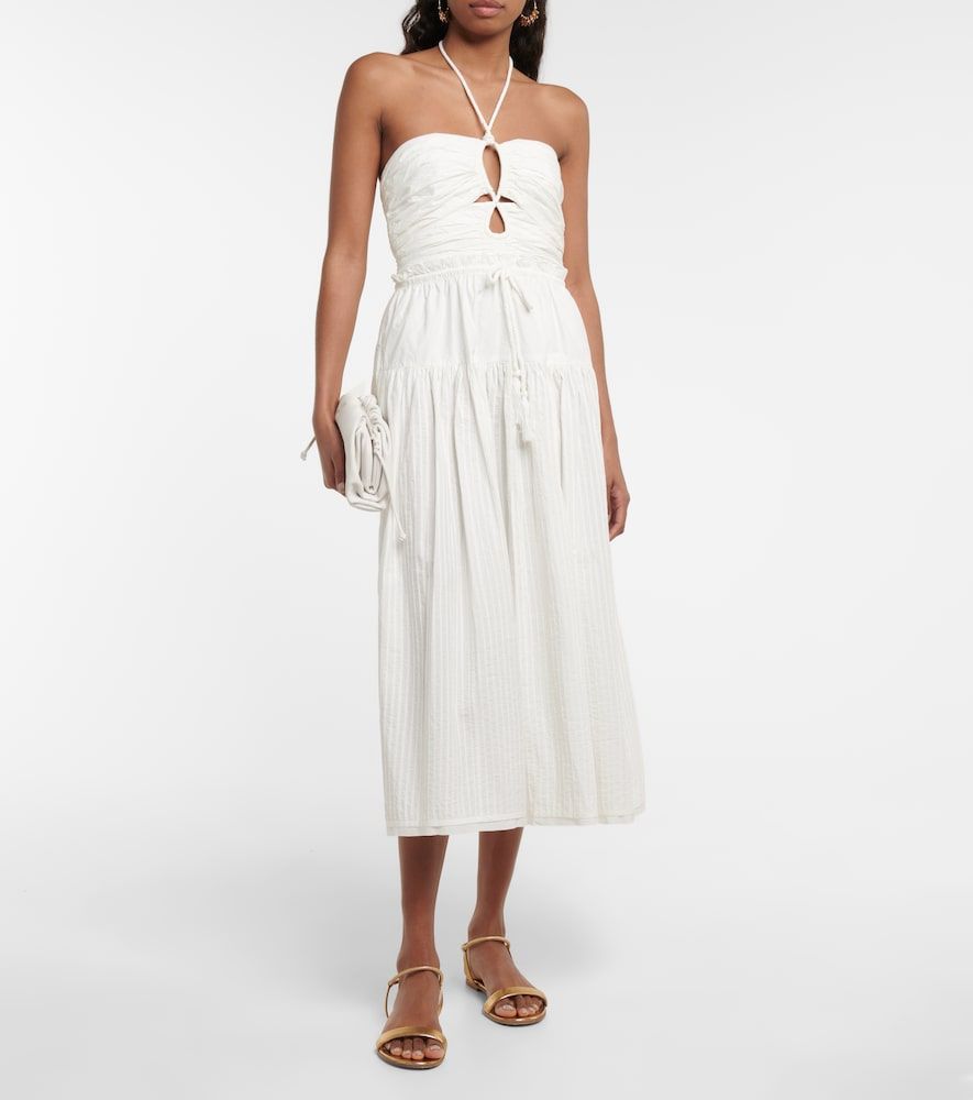Vestido Emmaline de popelín de algodón - Ulla Johnson - Modalova
