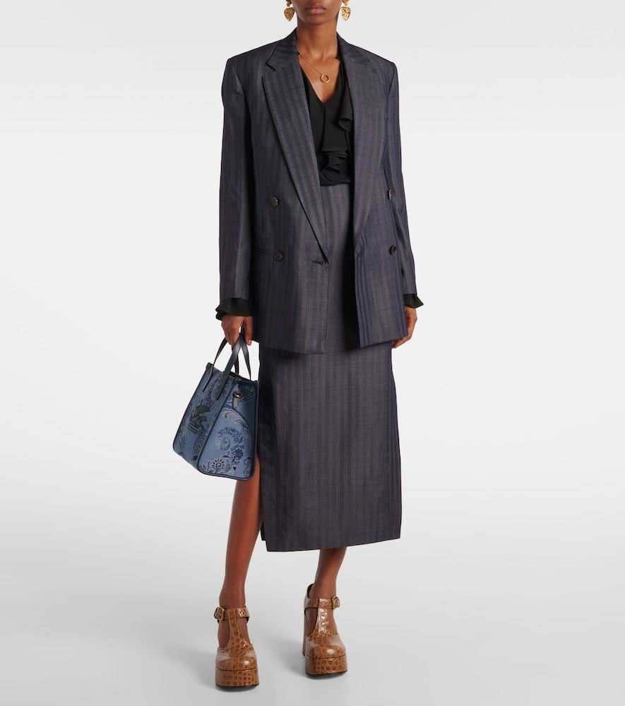 Etro Wool-blend pencil skirt - Etro - Modalova
