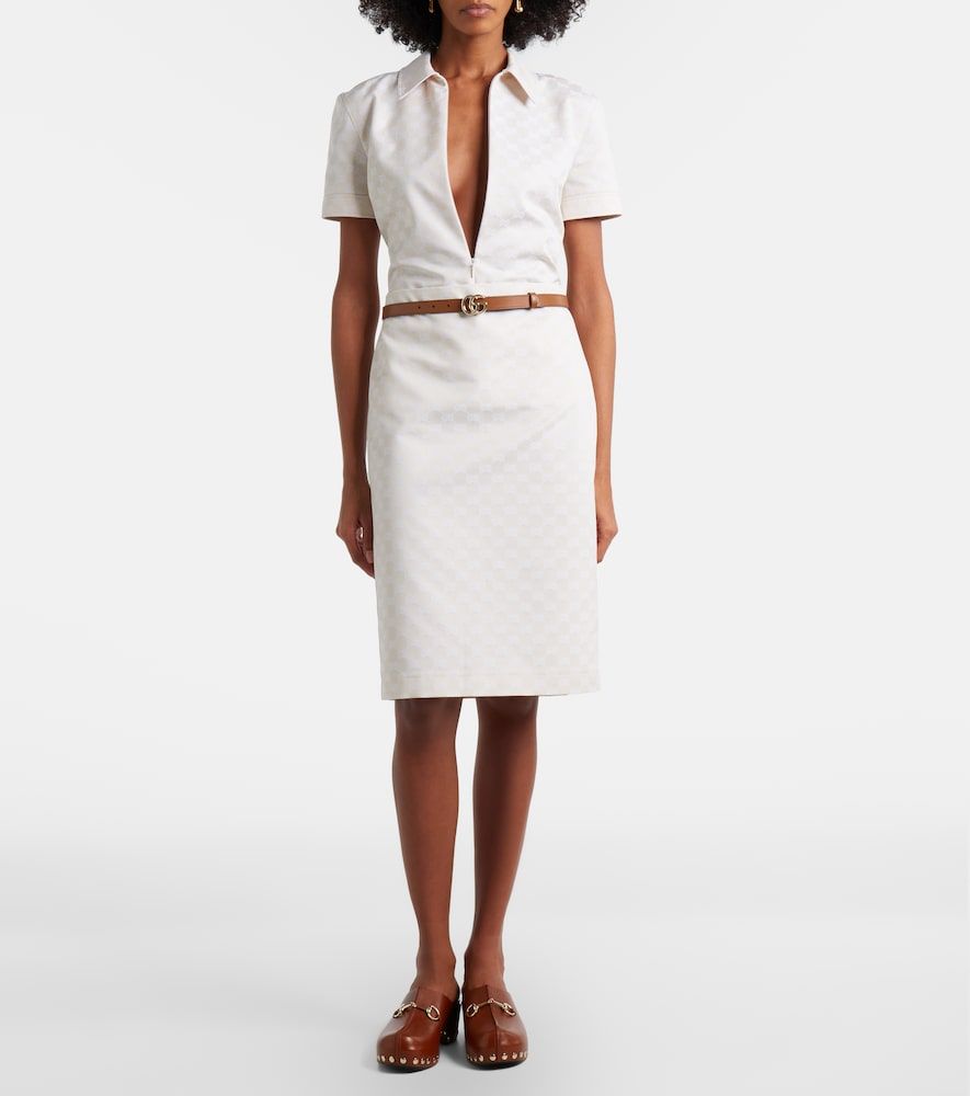 Zuecos con plataforma de piel con Horsebit y tachuelas - Gucci - Modalova