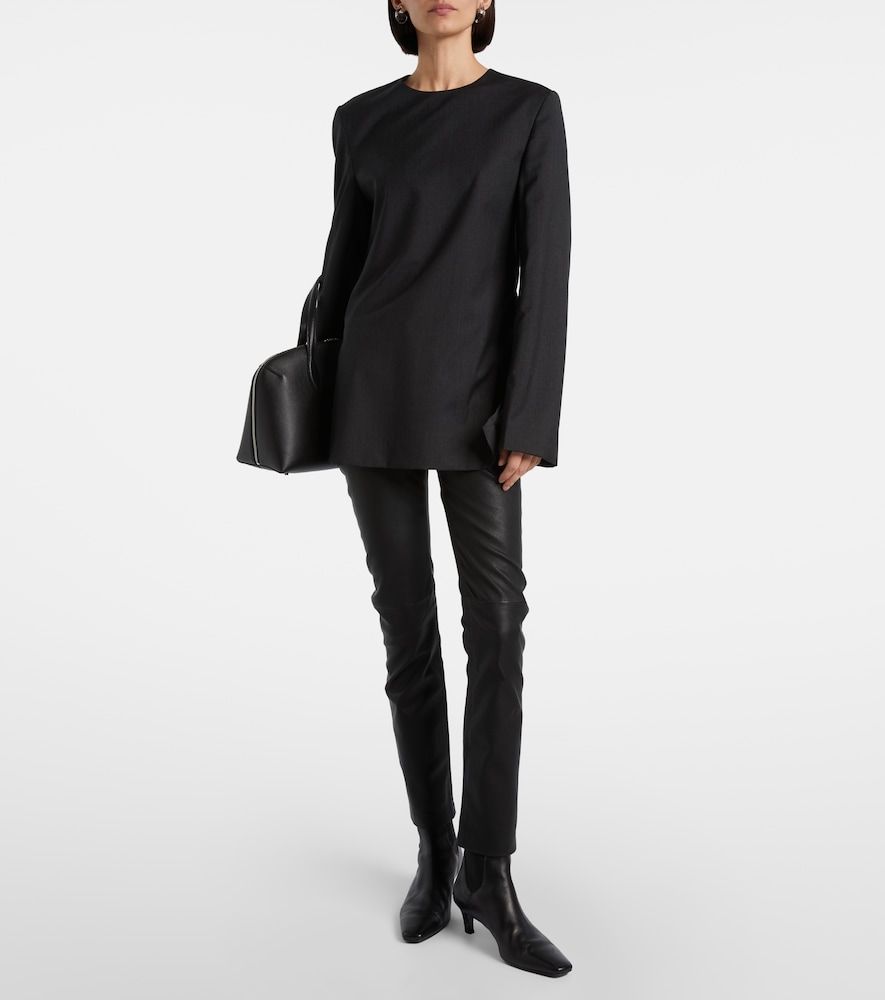 AG Jeans Mari leather skinny pants - AG Jeans - Modalova