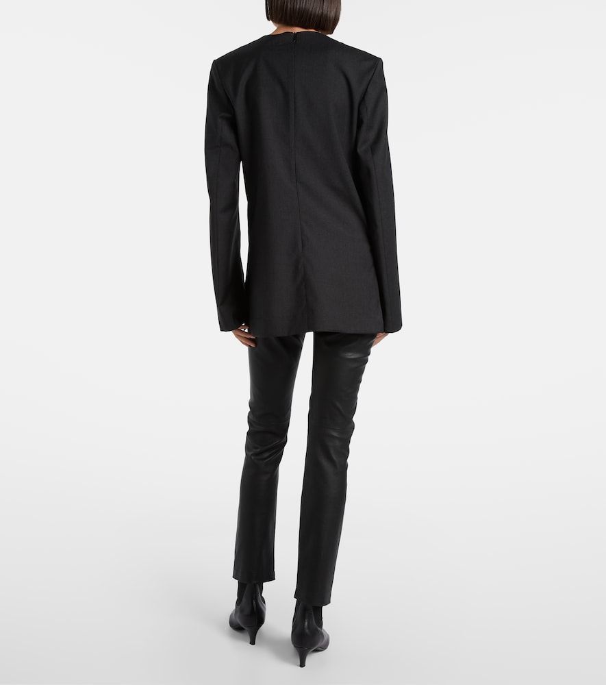 AG Jeans Mari leather skinny pants - AG Jeans - Modalova