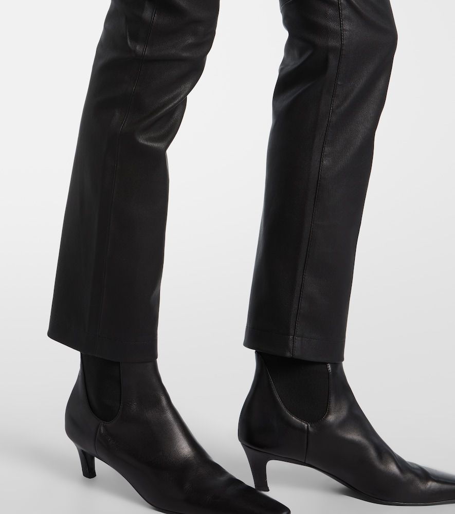 AG Jeans Mari leather skinny pants - AG Jeans - Modalova