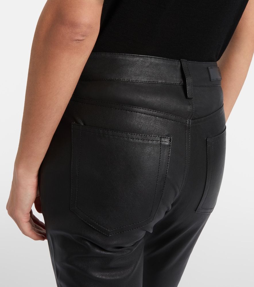 AG Jeans Mari leather skinny pants - AG Jeans - Modalova